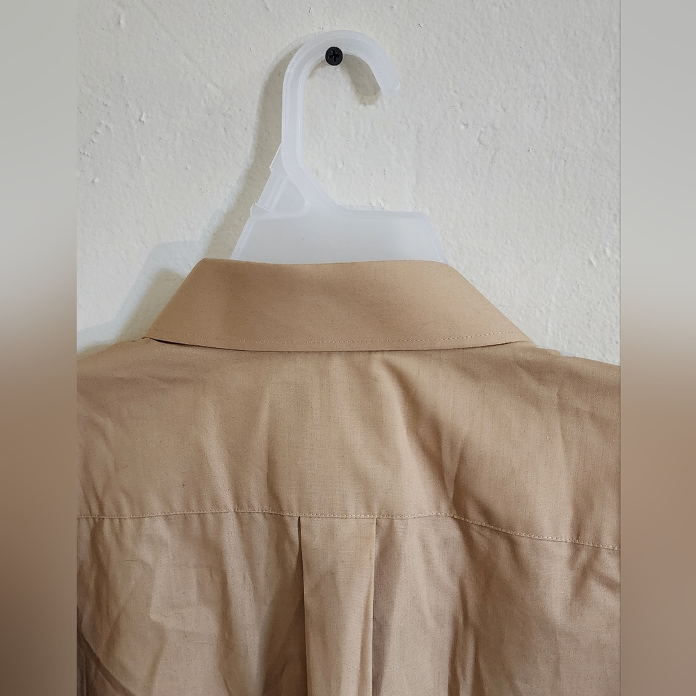 Stafford Men's Tan Shirt - Picture 8 of 10